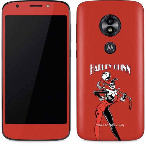 DC Comics Harley Quinn Classic Art Pose Moto E5 Play Skin